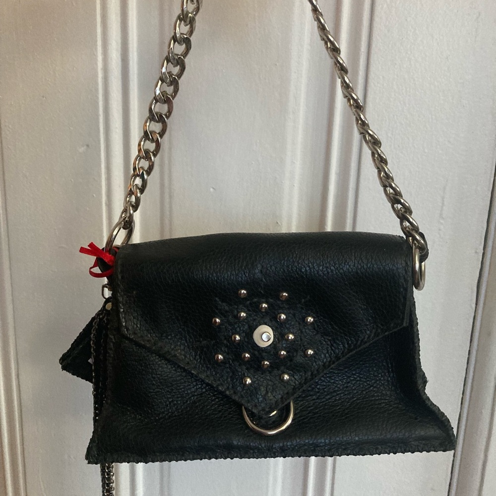Rebel Mama Couture Leather Purse w/ Coin Purse New w/Tags